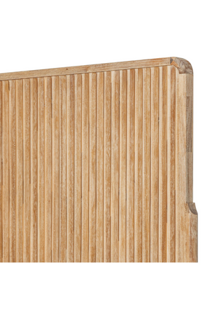 Natural Oak Slatted Bed | OROA Modern Mikala | Oroa.com