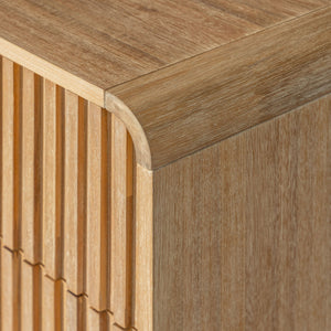   Natural Oak 4-Drawer Chest | Oroa.com