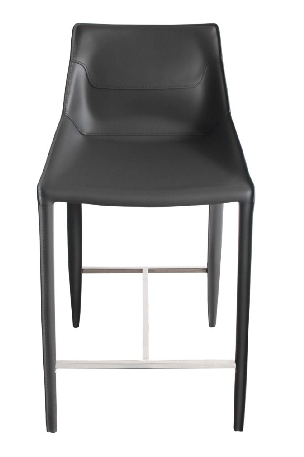 Saddle Leather Counter Stool | OROA Modern Halo | Oroa.com