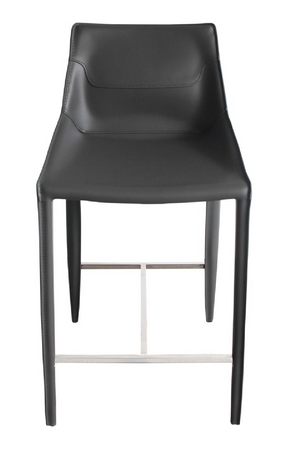 Saddle Leather Counter Stool | OROA Modern Halo | Oroa.com