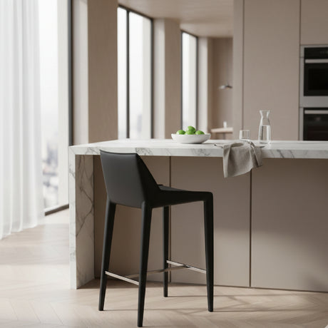   Saddle Leather Counter Stool | Oroa.com