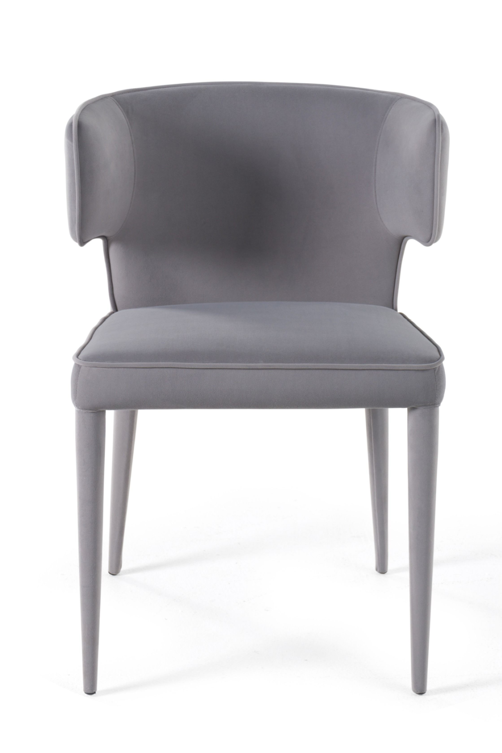Velvet Contoured-Back Dining Chair | OROA Modern Lucero | Oroa.com
