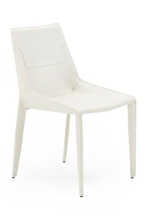Saddle Leather Dining Chairs (2) | OROA Modern Halo | Oroa.com