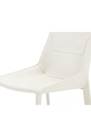 Saddle Leather Dining Chairs (2) | OROA Modern Halo | Oroa.com
