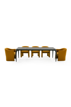 Black Ceramic Extendable Dining Table | OROA Modern Alberta | Oroa.com