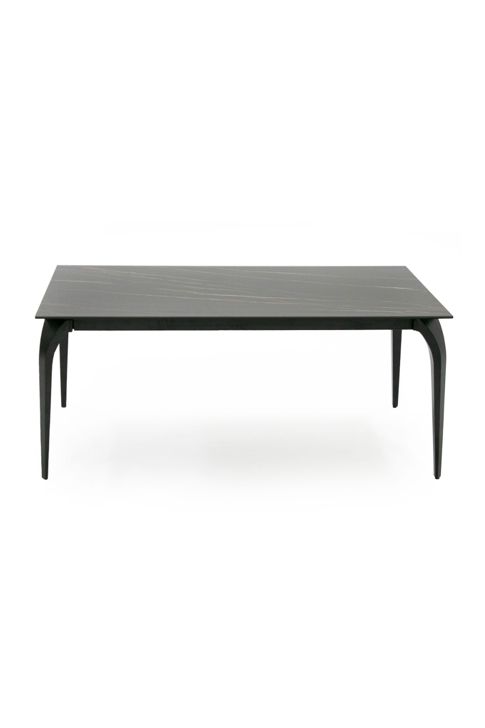 Black Ceramic Extendable Dining Table | OROA Modern Alberta | Oroa.com