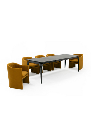 Black Ceramic Extendable Dining Table | OROA Modern Alberta | Oroa.com