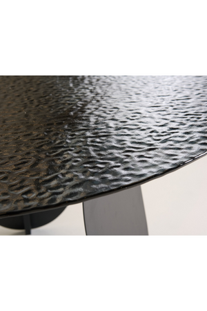 Round Gray Glass Dining Table | OROA Modern Maxine | Oroa.com