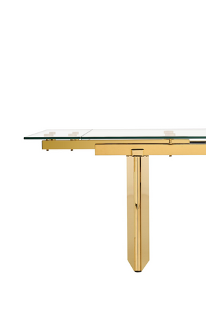 Glass Extendable Dining Table | OROA Modern Nassim | Oroa.com