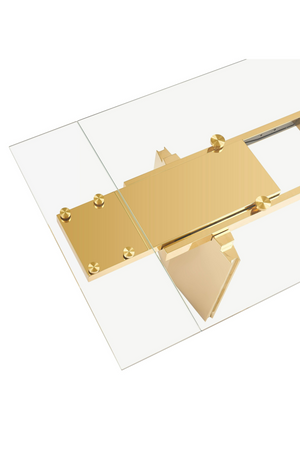 Glass Extendable Dining Table | OROA Modern Nassim | Oroa.com