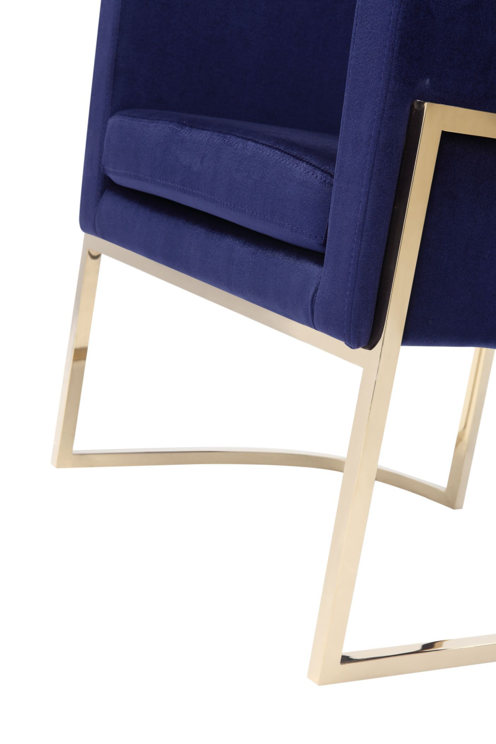 Blue Velvet Kids Chair | OROA Modern Betsy | Oroa.com