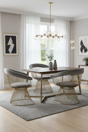   Windsor Back Velvet Dining Chair | Oroa.com