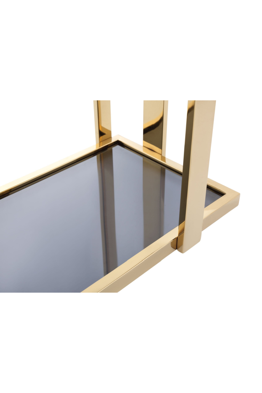 Gold Framed Bookcase | OROA Modern Tipton | Oroa.com