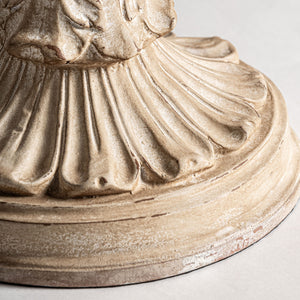   Beige Carved Floor Lamp | Oroa.com