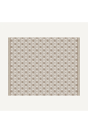 Brown Cotton Printed Plaid | Vical Home Snow | Oroa.com