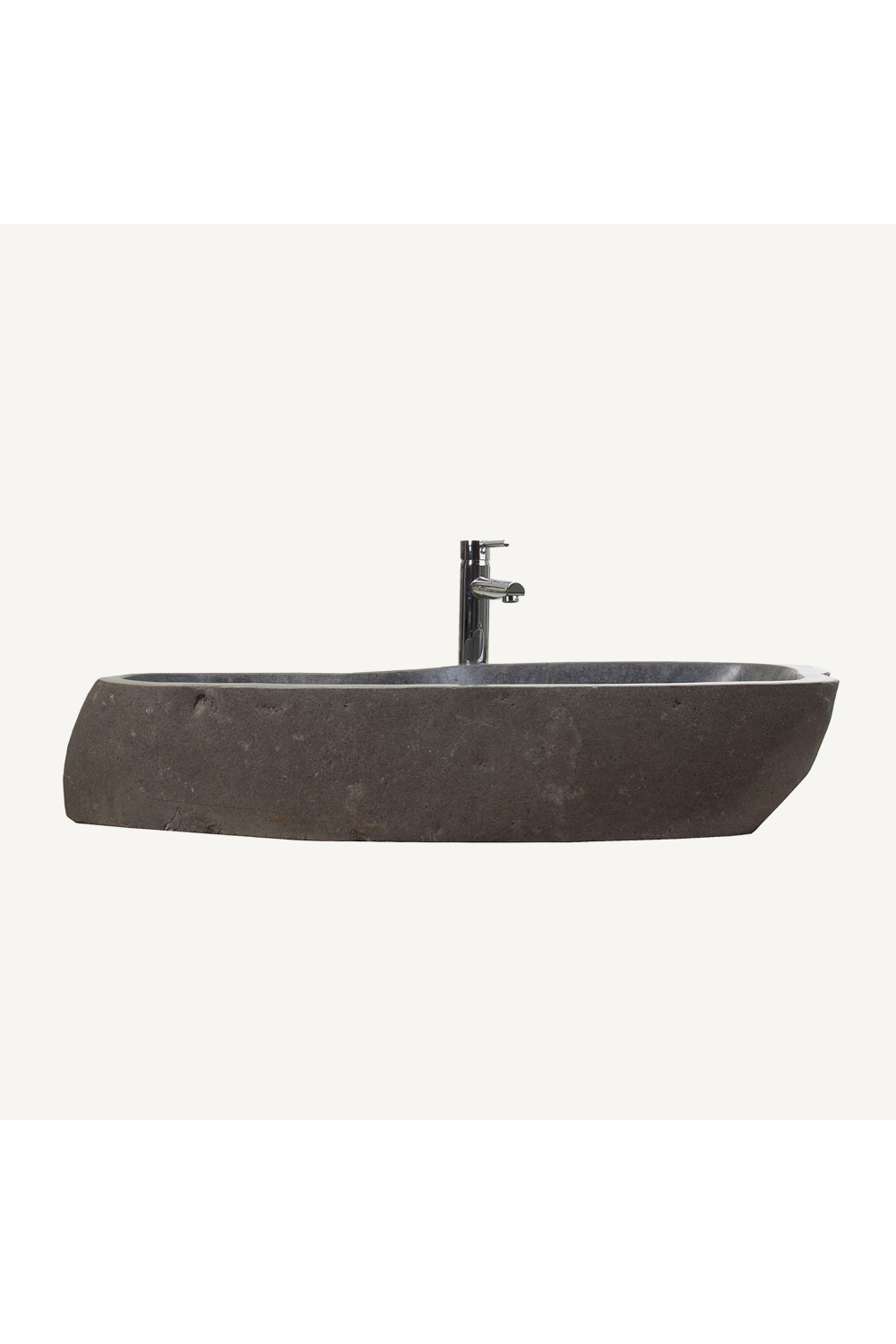 Gray Stone Bathroom Sink | Vical Home Aquarium | Oroa.com