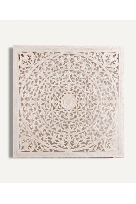 White Acanthus Wall Art | Vical Home Eleonora | Oroa.com