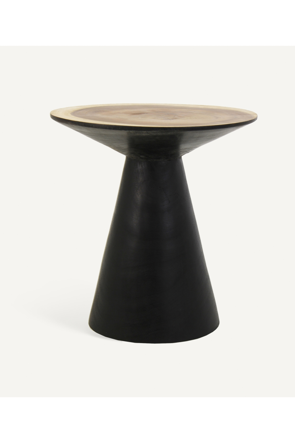 Black Conical Side Table | Vical Home Arusa | Oroa.com