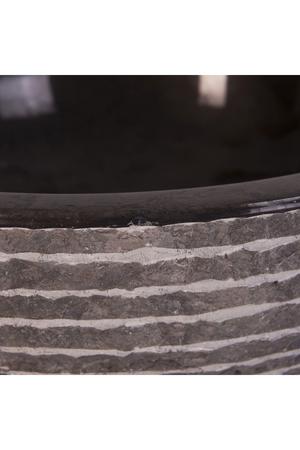 Vintage Gray Marble Bathroom Sink | Vical Home Iris | Oroa.com