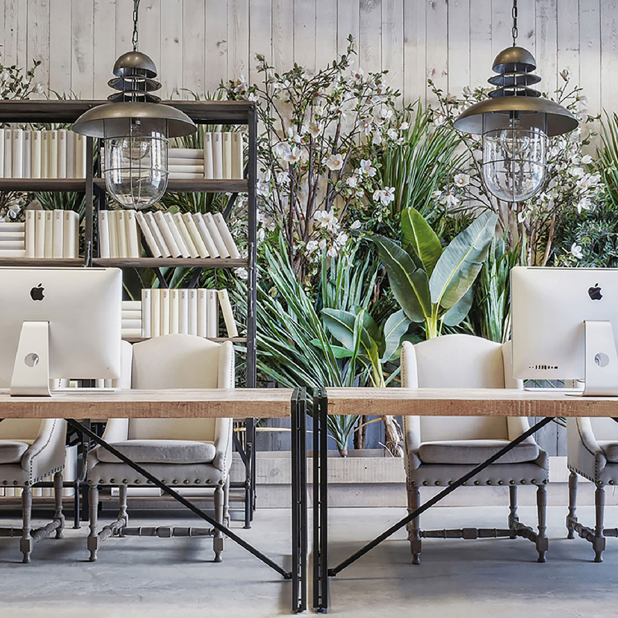   Green Leaf Potted Faux Plant | Oroa.com