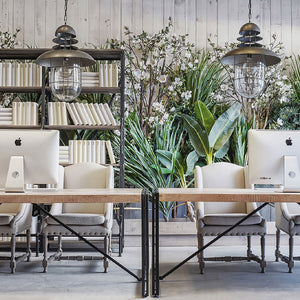   Green Leaf Potted Faux Plant | Oroa.com