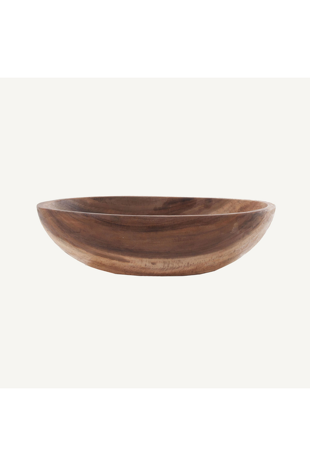 Acacia Wood Round Bowl | Vical Home Nakuru | Oroa.com