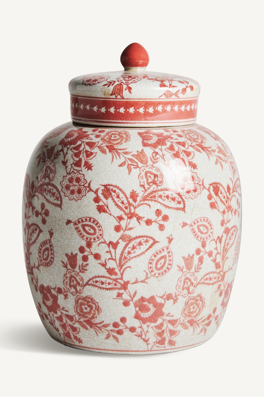 Red Foliage Porcelain Vase | Vical Home Celas | Oroa.com