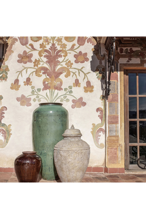   Green Ceramic Vase | Oroa.com