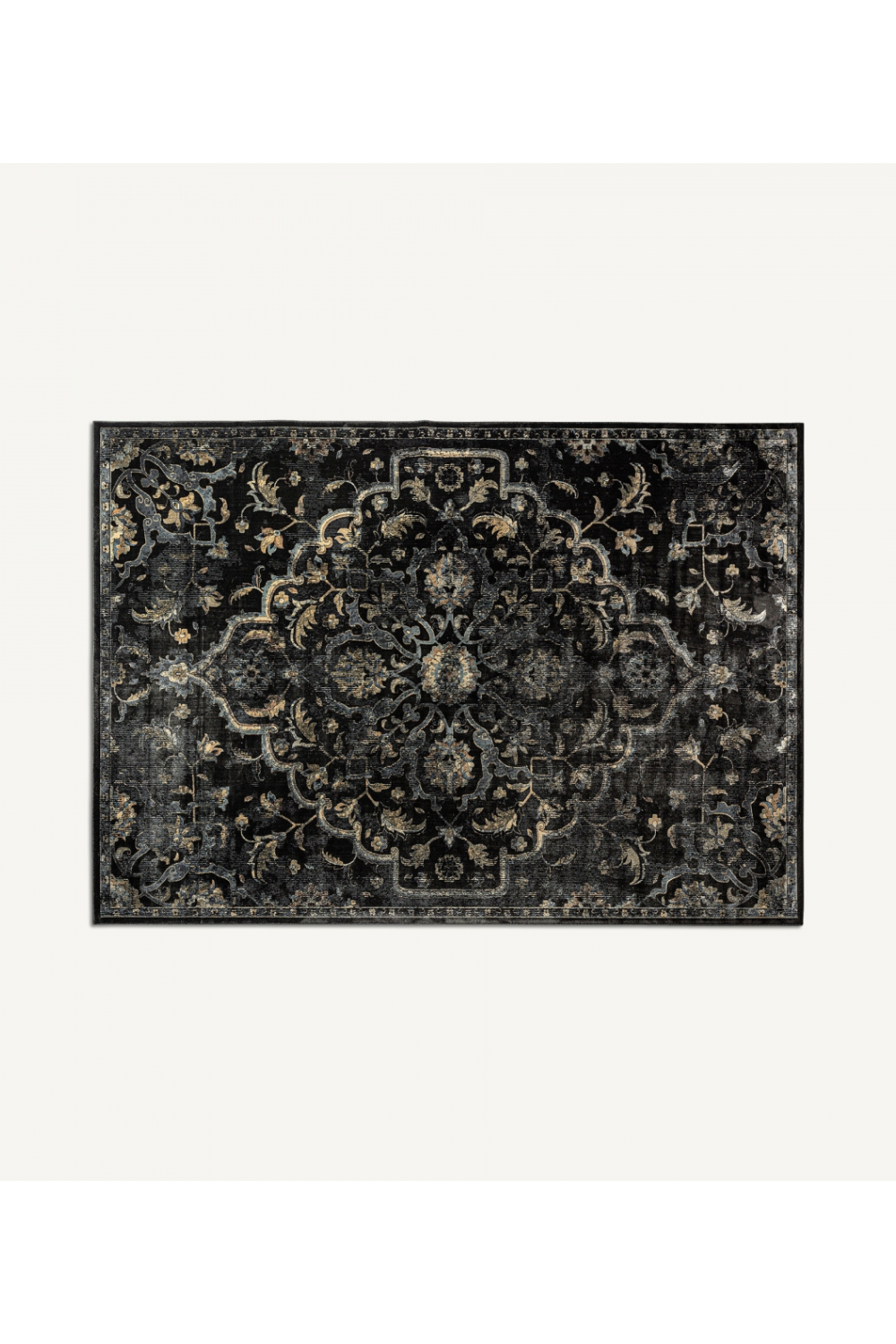 Dark Viscose Area Rug 11' x 8' | Vical Home Anxela | Oroa.com