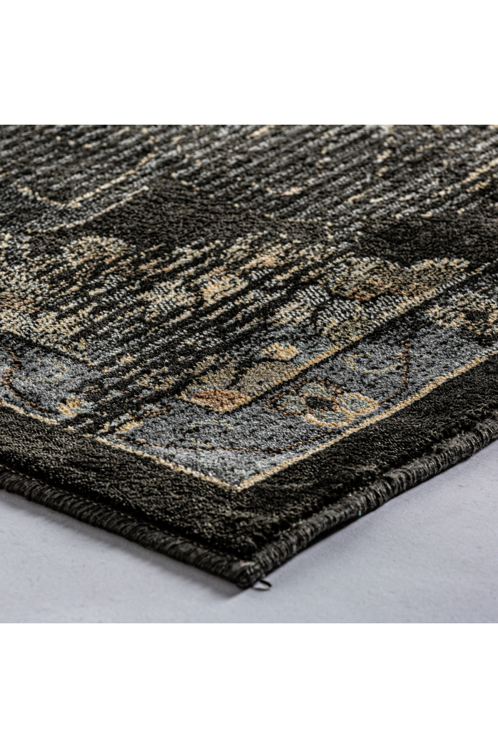 Dark Viscose Area Rug 11' x 8' | Vical Home Anxela | Oroa.com