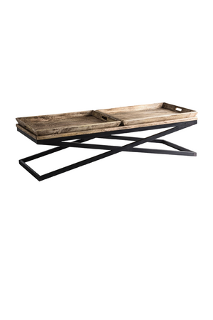 Black Iron Coffee Table | Vical Home Newak | Oroa.com