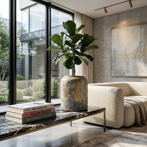   Modern furniture - Gray Terracotta Plant Pot - www.oroa.com | Oroa.com