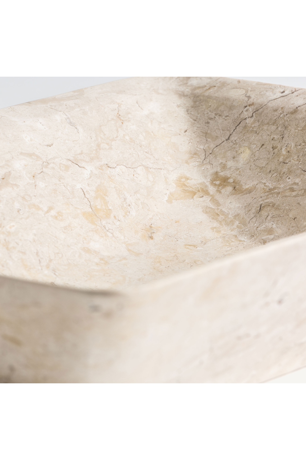 Beige Marble Tapered Bathroom Sink | Vical Home Ceres | Oroa.com