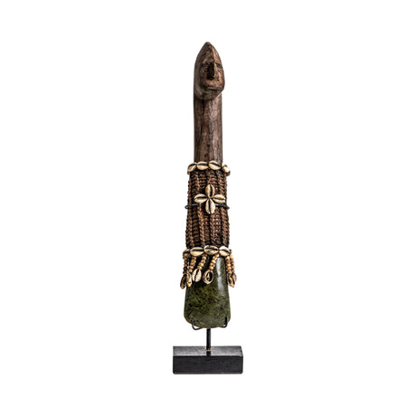   Modern furniture - Aged Tropical Wood Decorative Figure - www.oroa.com | Oroa.com