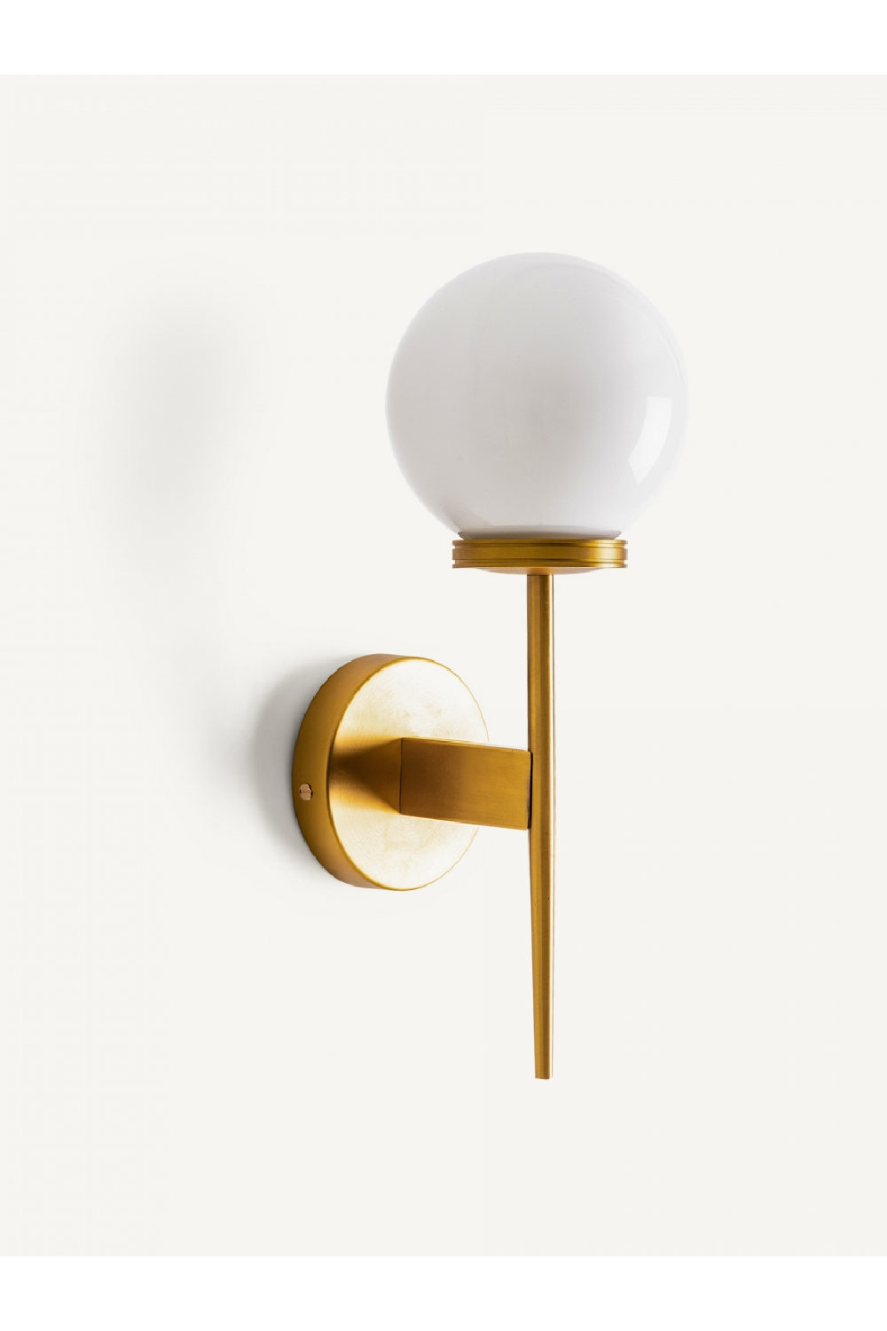 White Glass Orb Wall Lamp | Vical Home Ball | Oroa.com