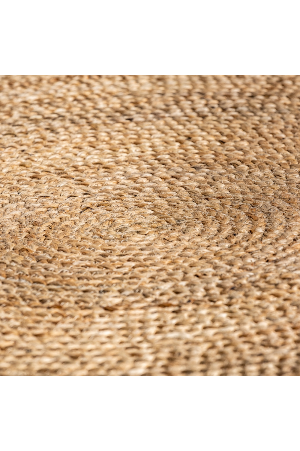 Braided Fiber Round Carpet 5'5" | Vical Home Kisai | Oroa.com