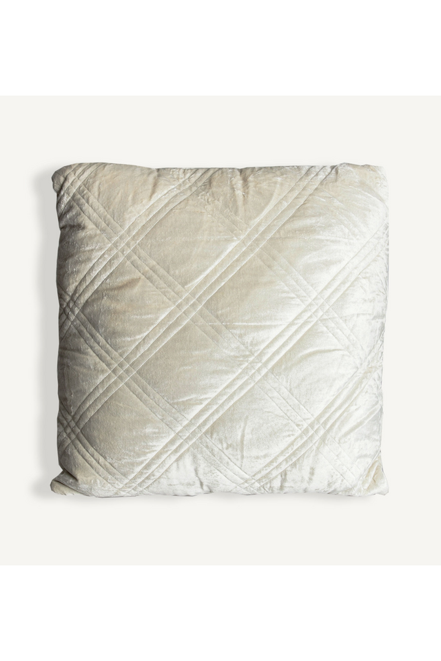 White Viscose Cushion | Vical Home Ahren | Oroa.com
