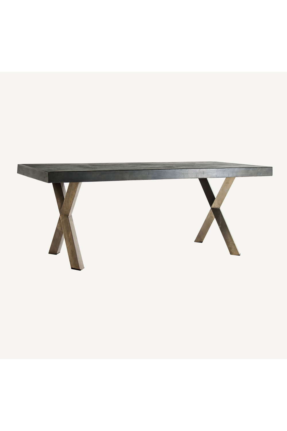 Wooden X-Leg Dining Table | Vical Home Kapie | Oroa.com