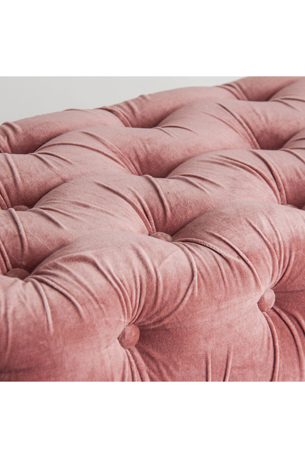 Tufted Pink Velvet Bed Bench | Vical Home Tardiano | Oroa.com