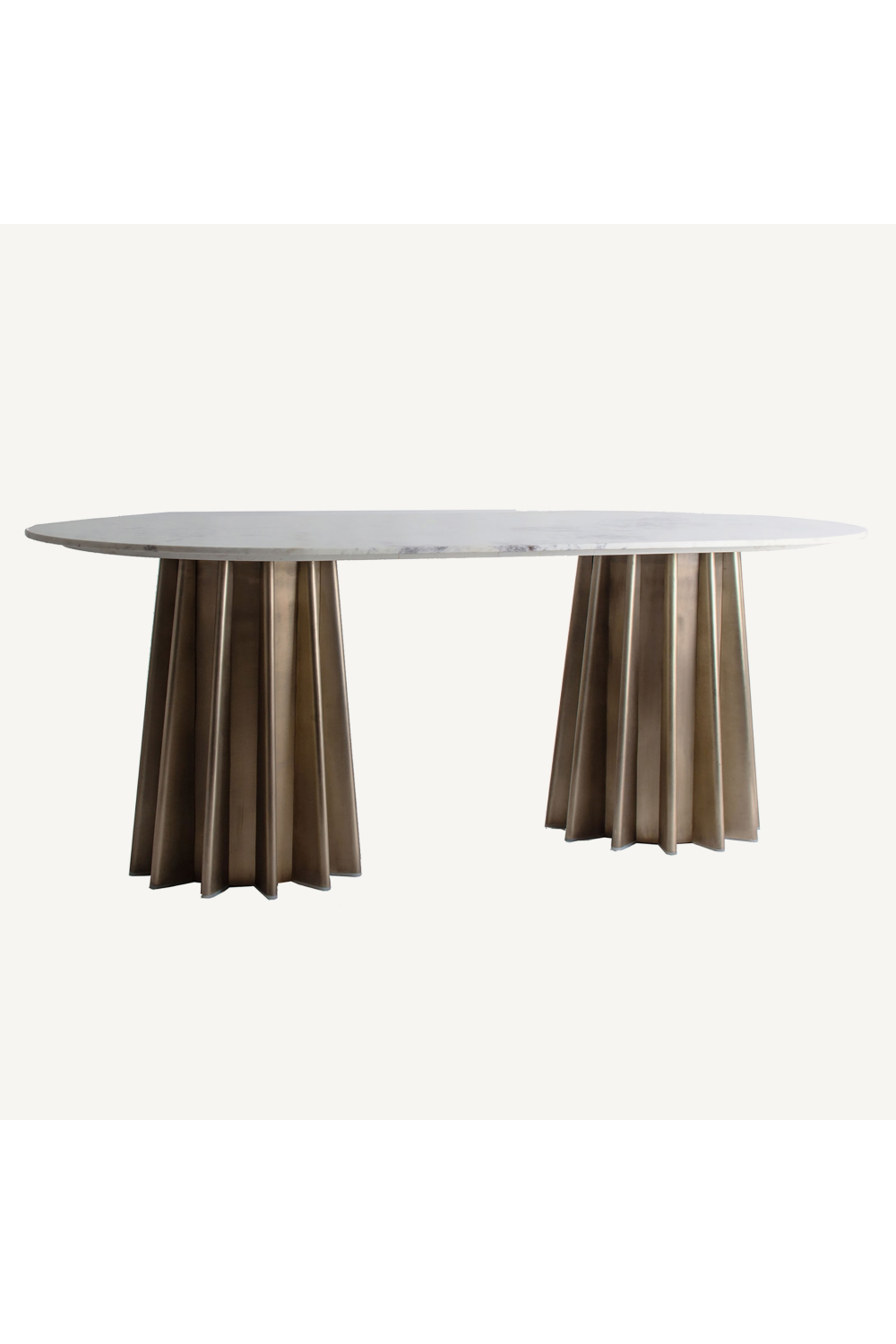 Oval Marble Dining Table | Vical Home Lezey | Oroa.com