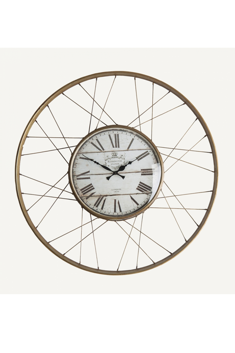Gold Art Deco Clock | Vical Home Greer | Oroa.com