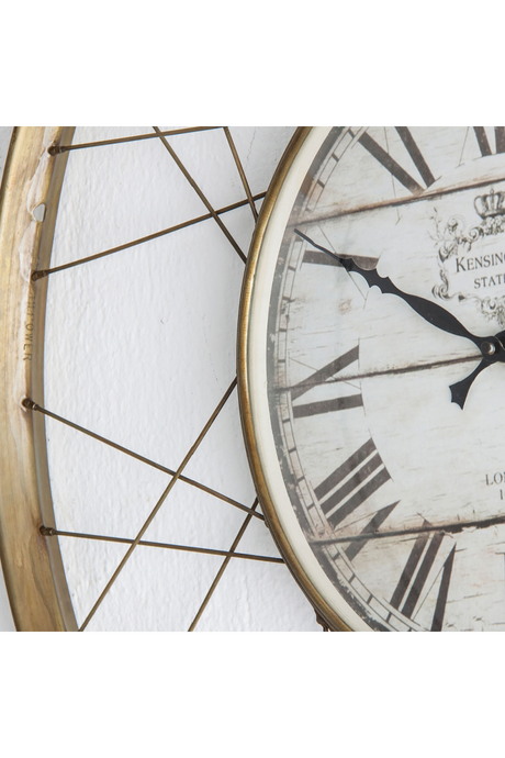 Gold Art Deco Clock | Vical Home Greer | Oroa.com