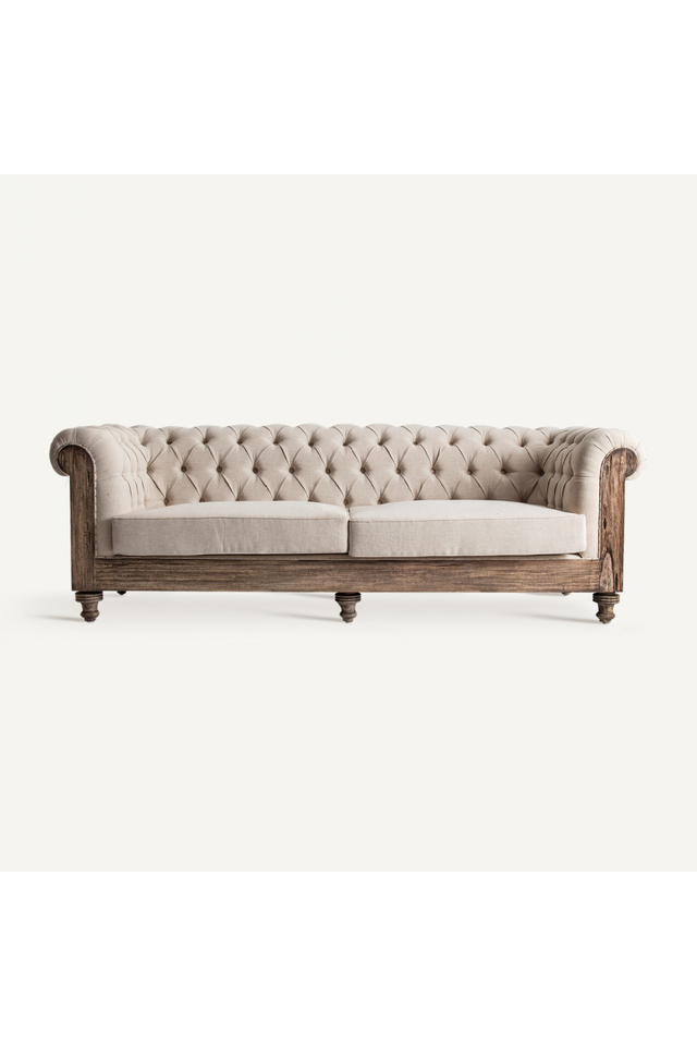 Beige Tufted Chesterfield Sofa | Vical Home Gore | Oroa.com