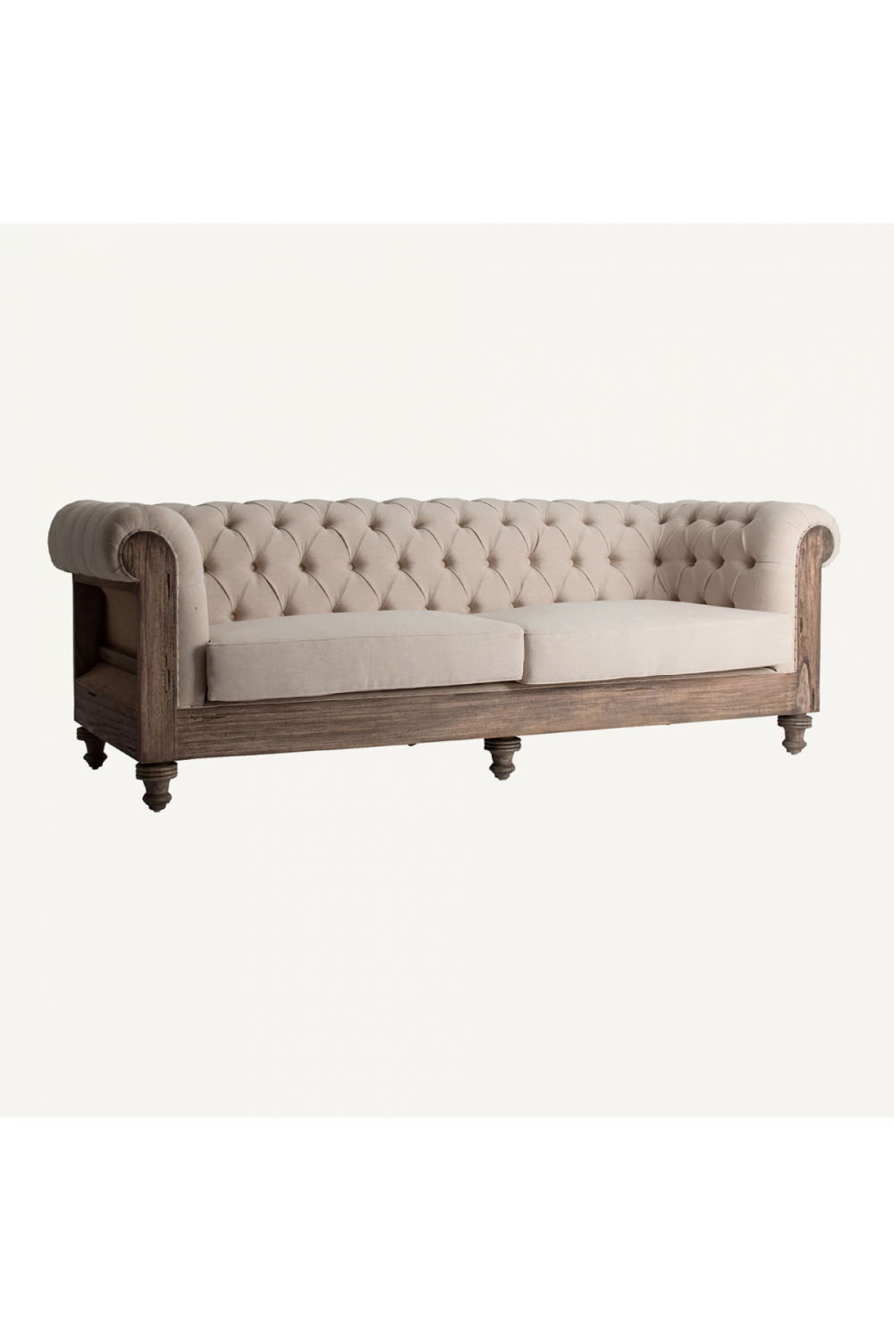 Beige Tufted Chesterfield Sofa | Vical Home Gore | Oroa.com
