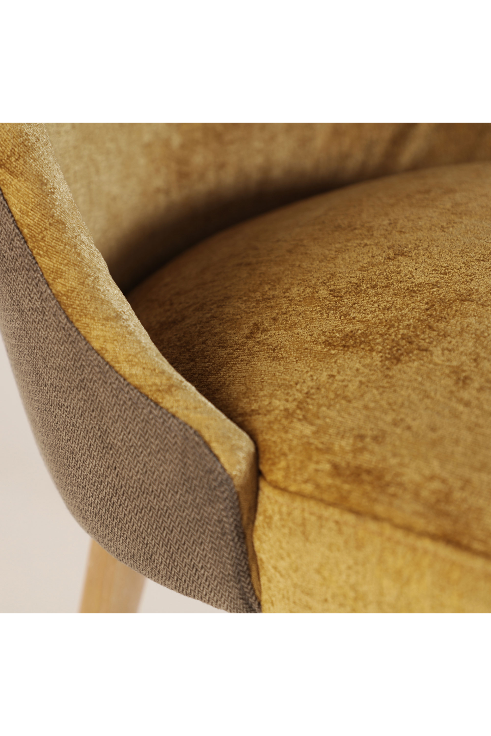 Yellow Linen Accent Chair | Vical Home Lage | Oroa.com