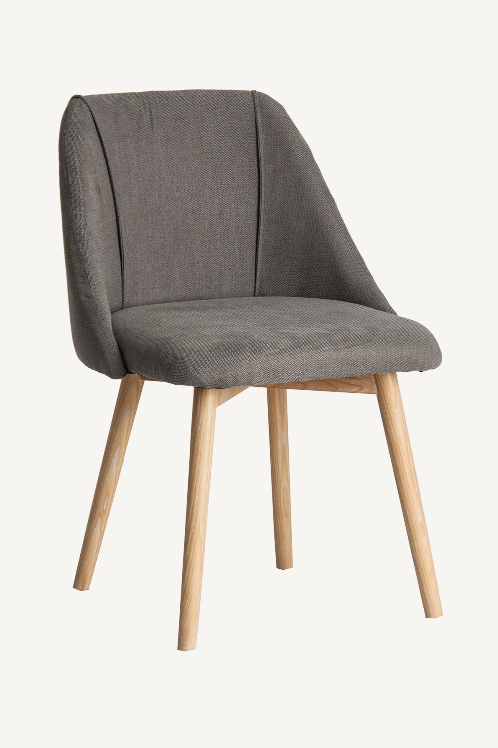 Gray Upholstered Dining Chair | Vical Home Ghilarza | Oroa.com