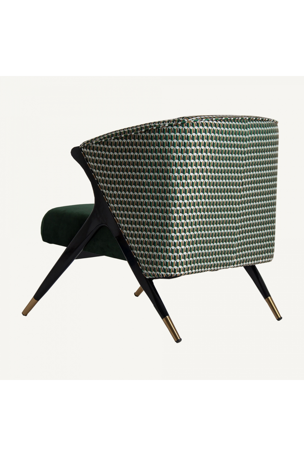 Modern Green Velvet Armchair | Vical Home Kelheim | Oroa.com