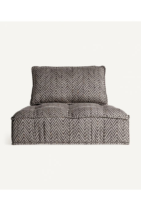 Chevron Print Modular Sofa | Vical Home Encs | Oroa.com