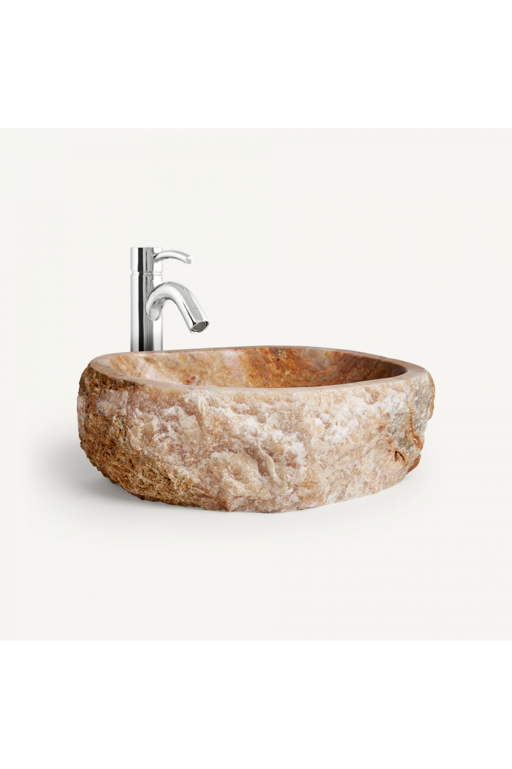 Handcarved Onyx Bathroom Sink | Vical Home Fiona | Oroa.com