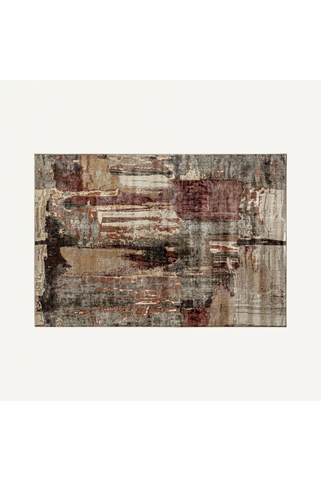 Brown Toned Viscose Rug 9'5" x 6'5" | Vical Home Olivia| Oroa.com